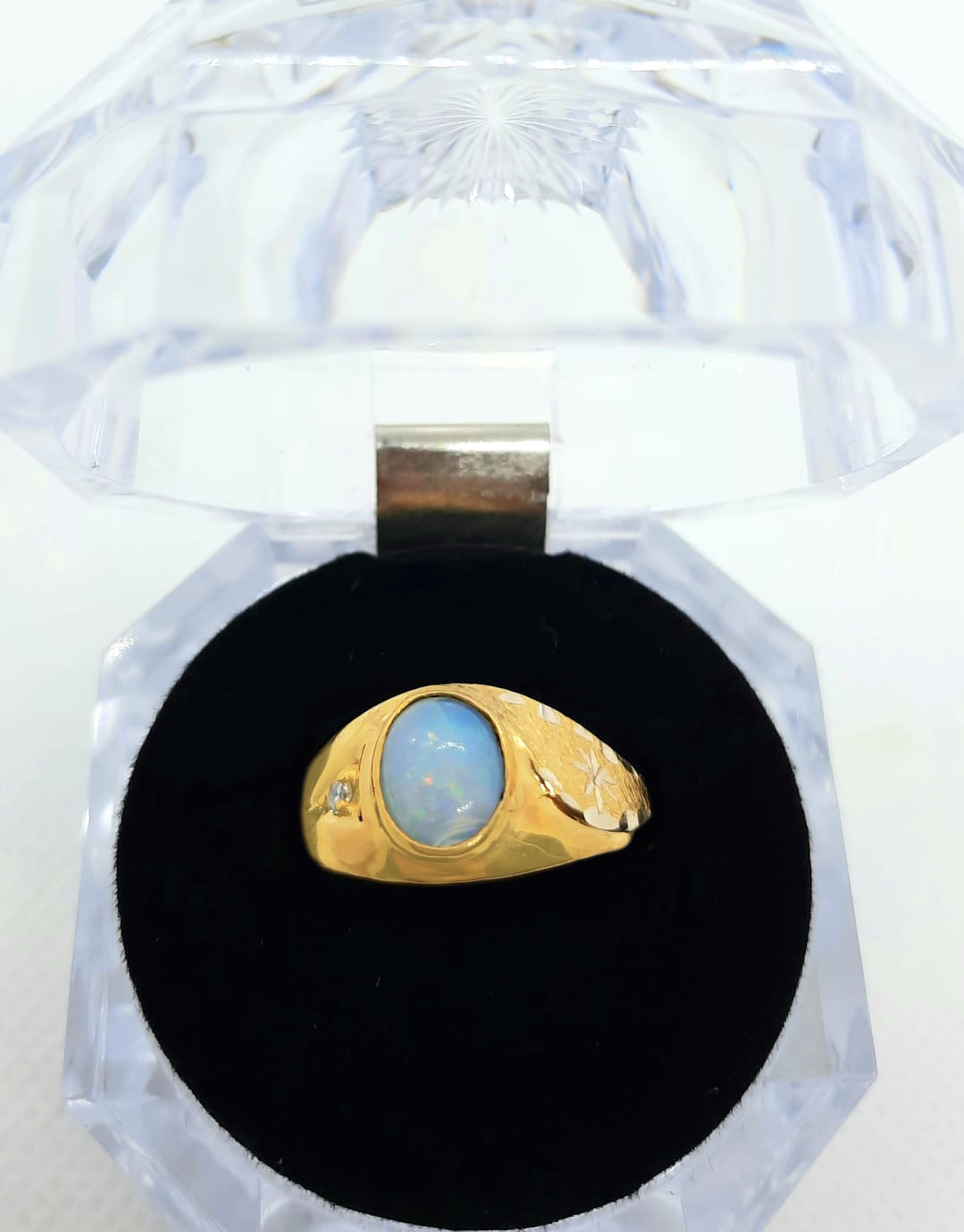 Gold Gent Ring